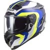 KASK LS2 FF327 CHALLENGER GALACTIC WHITE BLUE